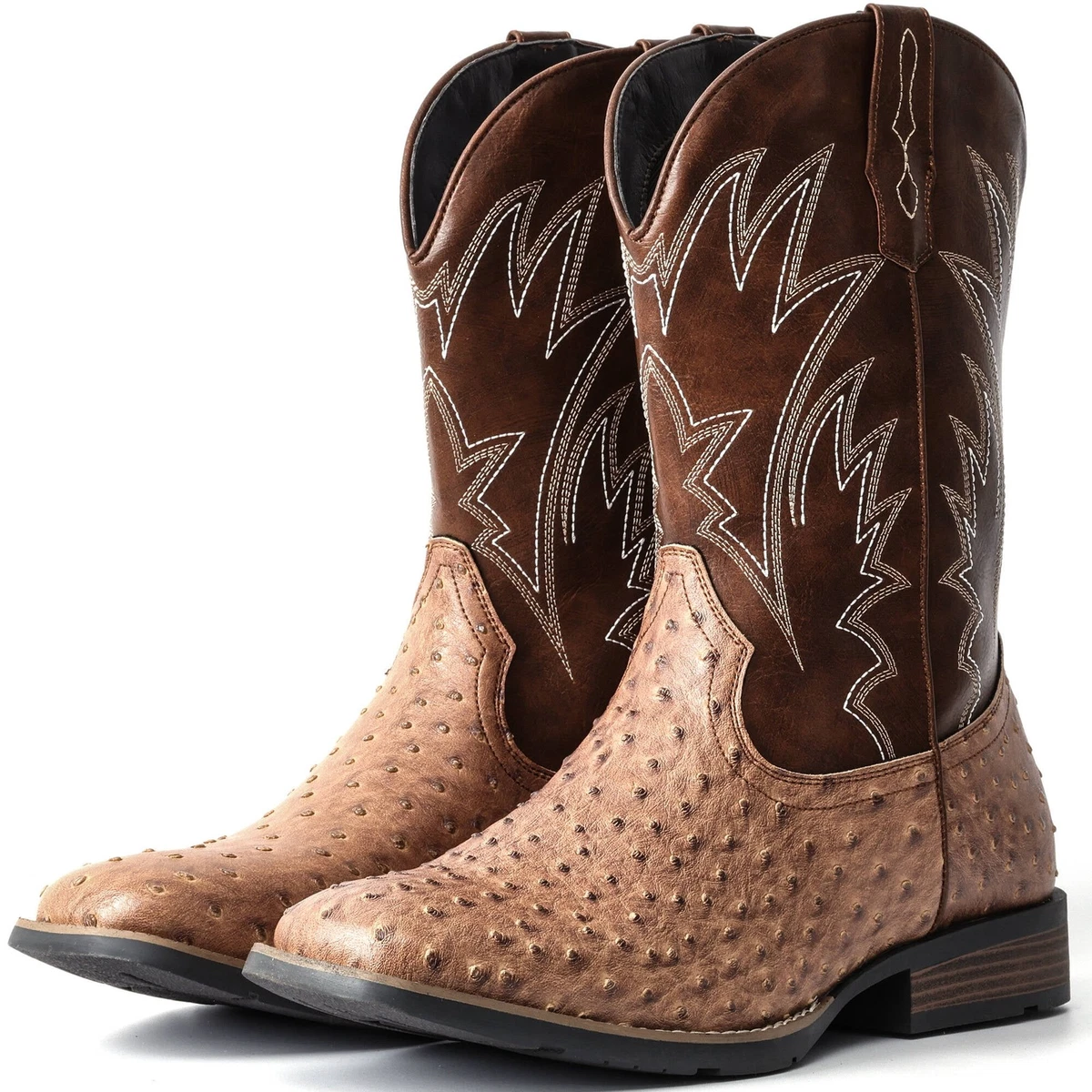 Animal Print Cushioned Western Boots for Men for Sale | Shop 
