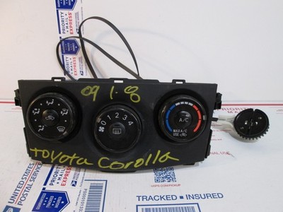  09' COROLLA Dashboard Climate Control Temperature Heat A/C Rear Defroster DASH