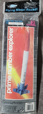 Estes PRIME NUMBER EXPLORER #0891 New Flying Model Rocket Kit Free Shipping!