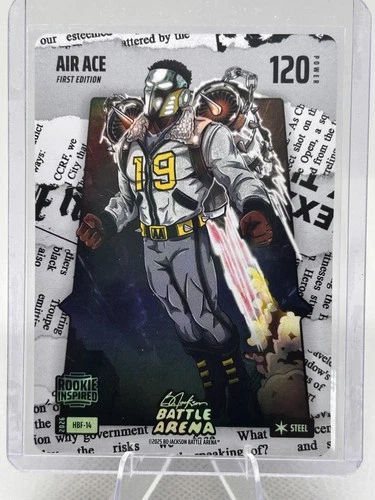 2026 Bo Jackson Battle Arena Air Ace Bailey Headlines Battlefoil SP #HBF-14 RC