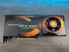 EVGA GeForce GTX 260 Core 216 896MB GDDR3 PCIe Graphics Card Tested Working