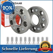 2x25mm Spurplatten Spurverbreiterung Ø72,5 5x120 für BMW Distanzscheibe Silber