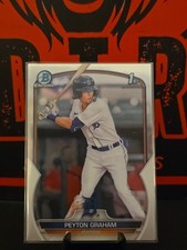 2023 Bowman #BCP-57 Peyton Graham Chrome Prospects Detroit Tigers