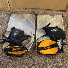 2 Used Sea to Summit Event Compression Dry Bag 35L Waterproof Gray 13x22" Lg