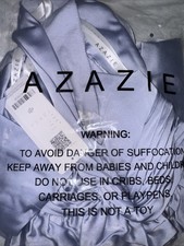 AZAZIE - YETTA A-Line Pleated Stretch Satin Maternity  Dress in Ice - Size 8