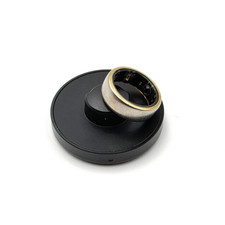 Oura Ring Gen 3 Horizon - Titanium - Size 09 - Gold - HEAVILY SCRATCHED