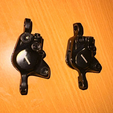 Shimano BL-MT410 x2 / MT200 calipers x2 and mt401 lever x 6