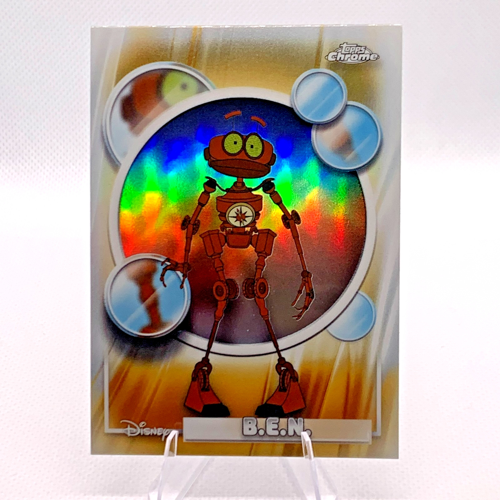 B.E.N. Treasure Planet 2026 Topps Chrome Disney Refractor SP #64