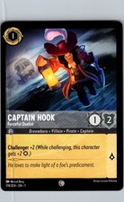 Captain Hook - Forceful Duelist The First Chapter 174/204 Common Lorcana NM