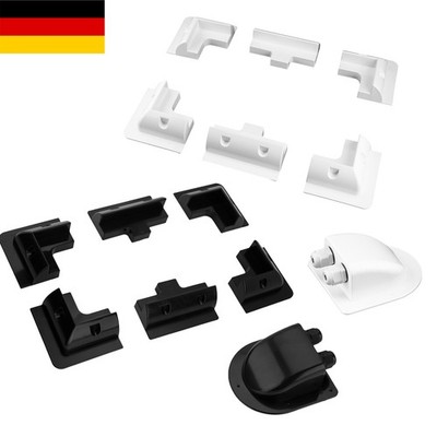 ABS Solarpanel Montage halterung Ecke & Kabeleinführung Wohnmobil Dach Boote Set