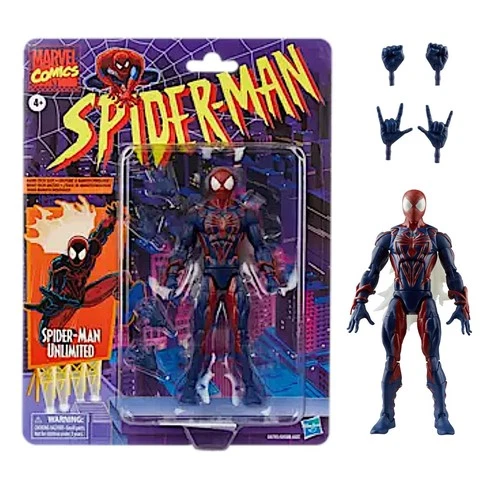 Marvel Legends Series Spider‑Man Unlimited Comics Action Figure – 6″ Collectible