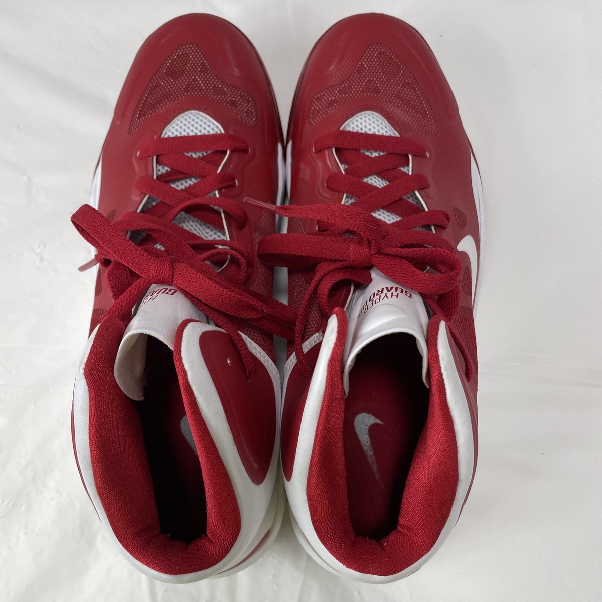 NIKE AIR MAX HYPER GUARD UP RED & WHITE AUTHENTIC BASKETBALL  display picture 1