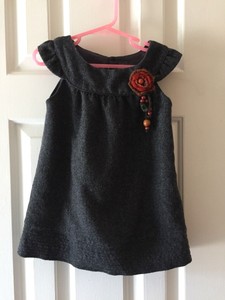 zara girls black dress