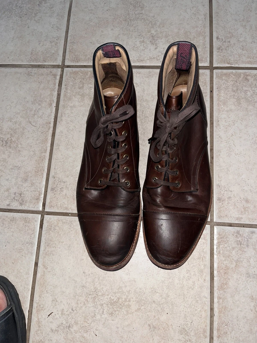 Florsheim men's foundry cap toe dress sales casual boot oxford