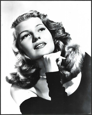 RITA HAYWORTH VINTAGE ORIGINAL PHOTO ACTRESS HOLLYWOOD STYLISH AMAZING PORTRAIT