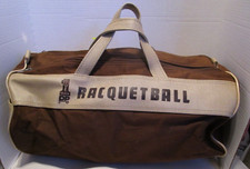 Vintage DP Leach Racquetball Gym Bag