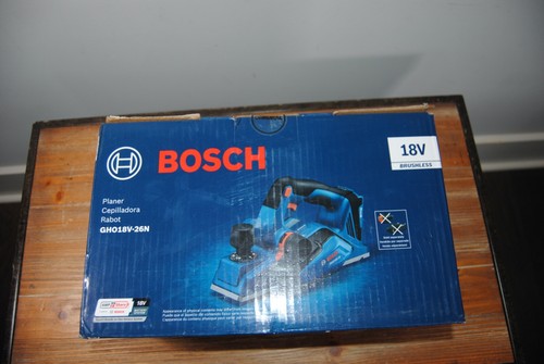 Bosch GHO18V-26N 18V 3-1/4 Inch Planer Brushless (Bare Tool Only) New in Retail