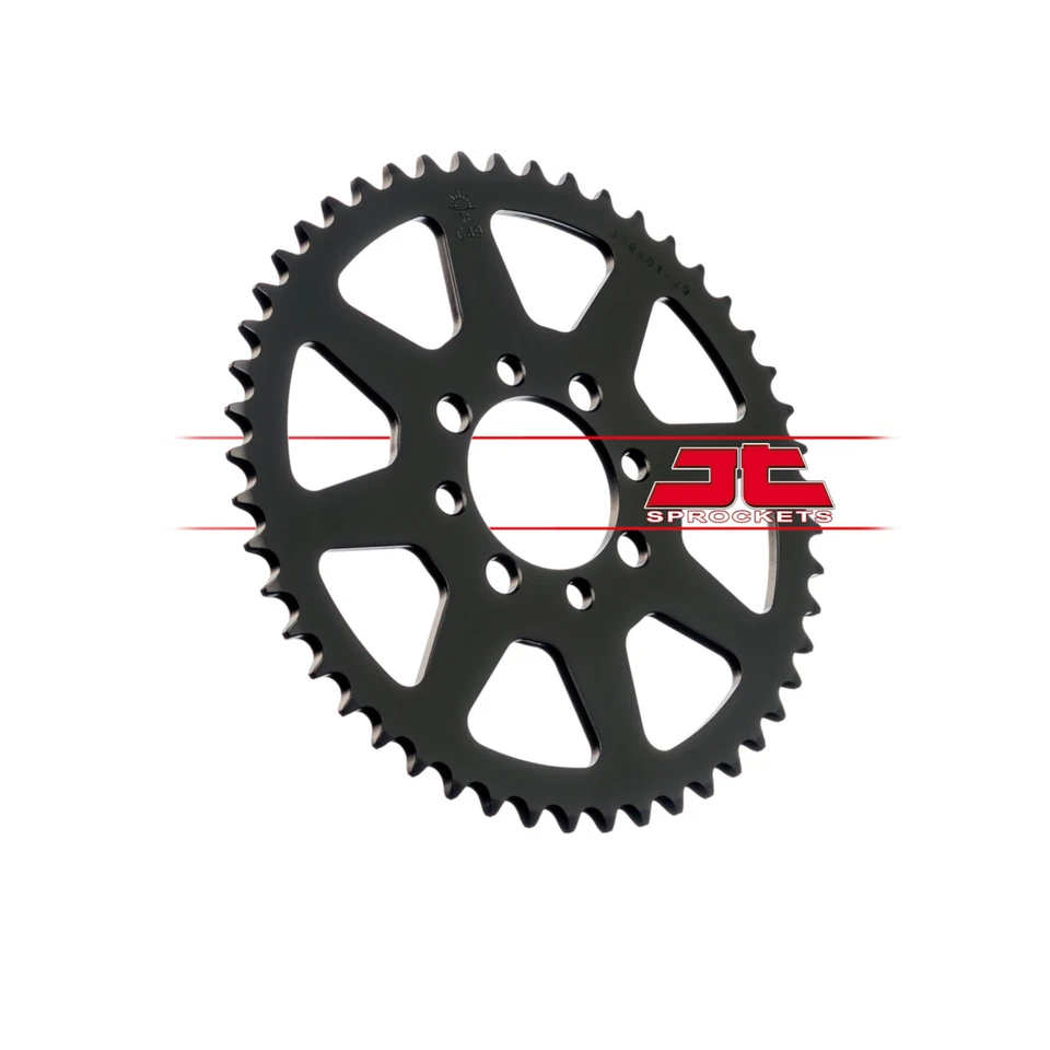 Piñón trasero de acero JT para Suzuki TS50 ERN 1980-1984 Foto 2 de 4