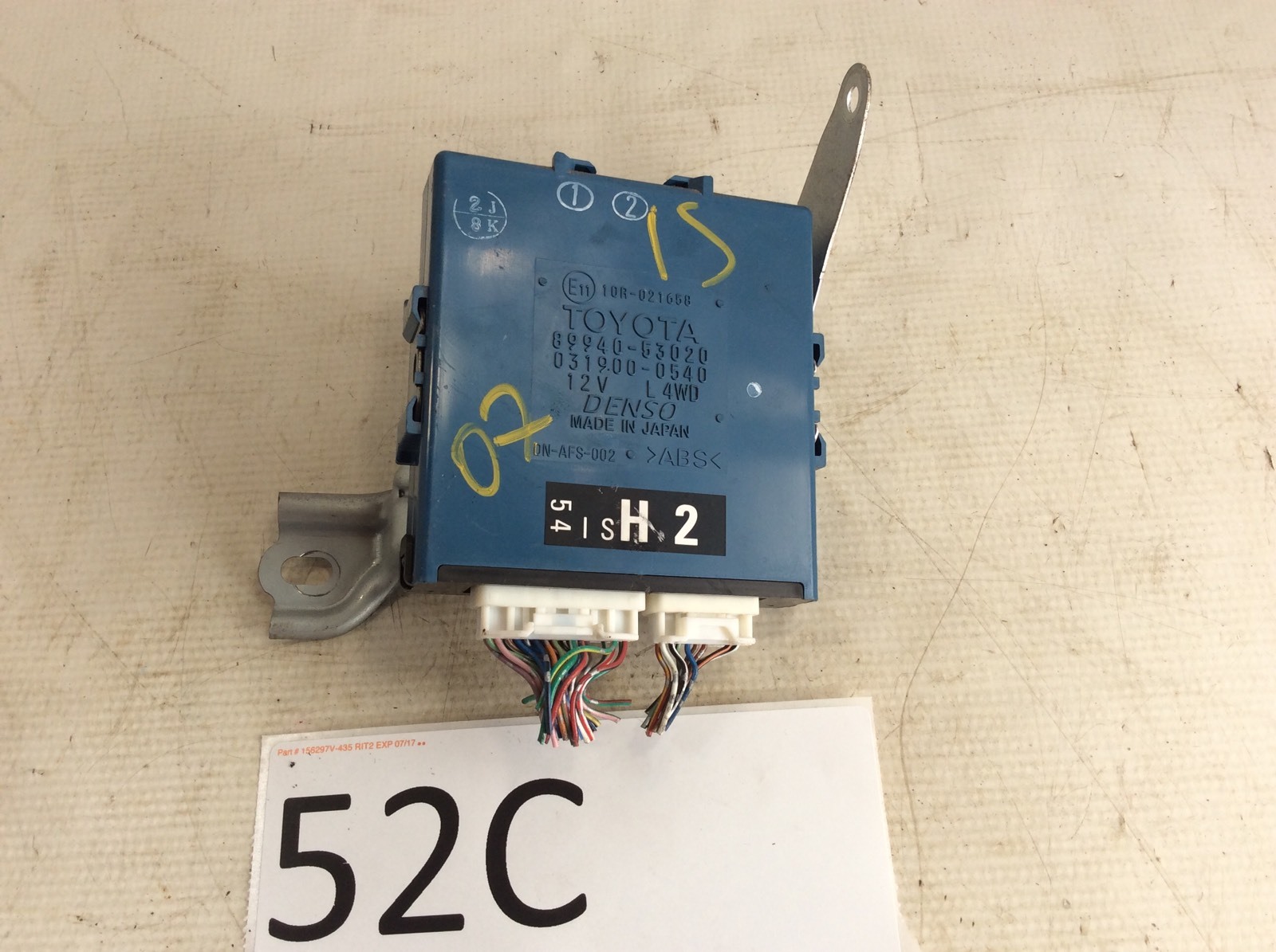 06 07 08 LEXUS IS IS250 IS350 HEADLIGHT LAMP CONTROL MODULE UNIT OEM R ...