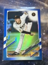 2021 Topps Chrome NPB Ryuta Heinai Blue Refractor /150 RC #186 Yomuri Giants