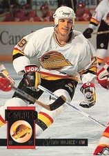 Gino Odjick 1993-94 Donruss #346 Vancouver Canucks