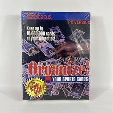 Abacus Organize Your Sports Cards PC Software - 3.5 Diskette - VINTAGE SEALED