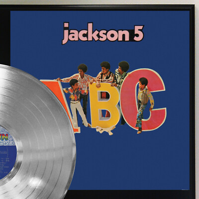 Jackson 5 - ABC Silver LP Record Plaque Display | eBay