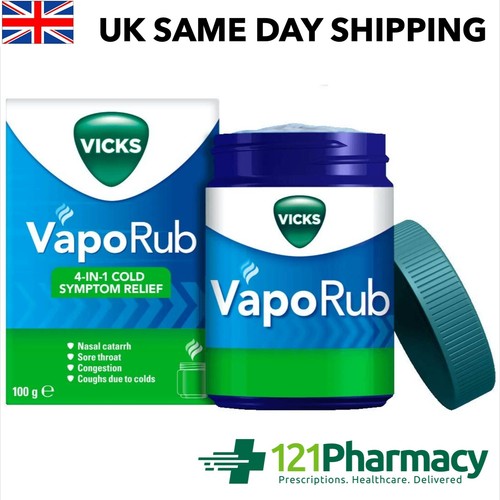 Vicks Vaporub ointment 100g Helps nasal catarrh, sore throat