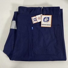 New WS Workwear Mens Pleated Reflective Tape Work Pants Size 107 BNWT