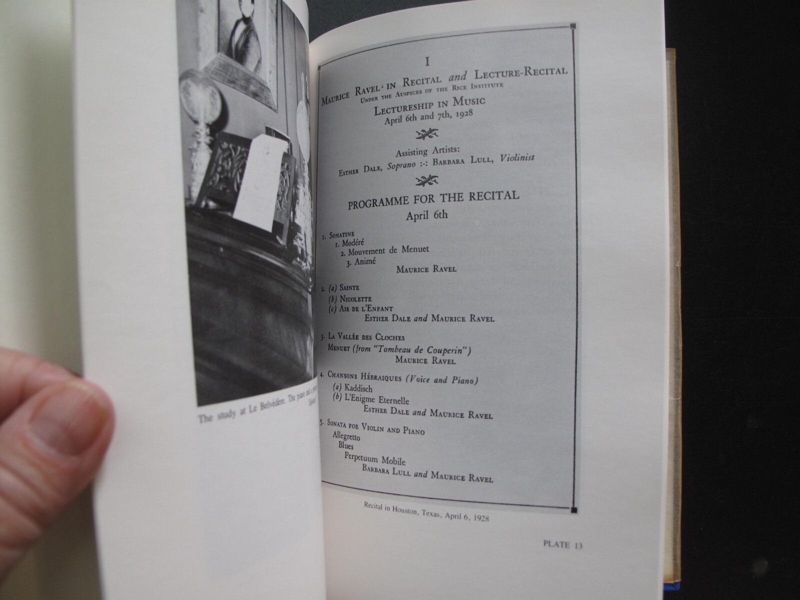 Ravel Man and Musician Arbie Orenstein 1975 Composer France Biography Illus