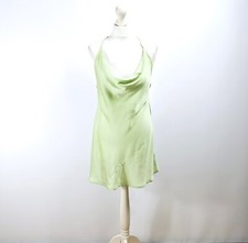 Urban Outfitters - Daisy Street Minah Slip Dress - Green - UK 10
