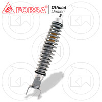 Federung Hinten Verstellbar Grau RMS FüR Vespa 50 L (V5A1T)