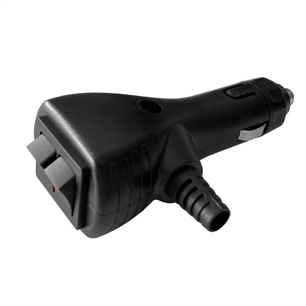 Car 12V DC 5A On Off Ground-Trigger Momentary Switch Cigarette Lighter  Adapter