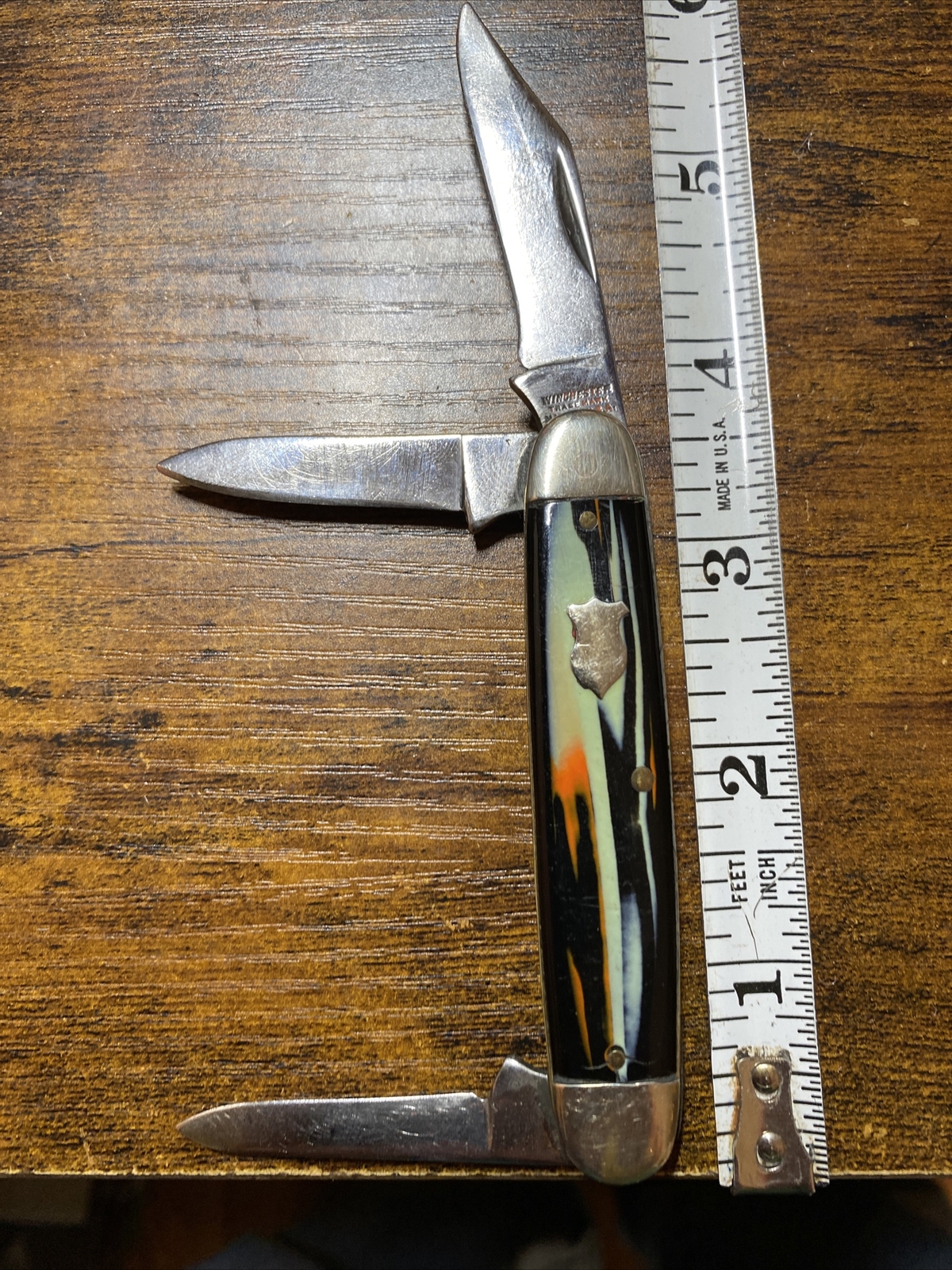 Vintage 3 Blade Winchester knife eBay