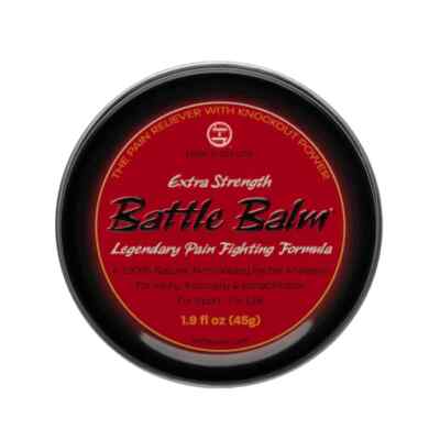 Battle Balm  Extra Strength All Natural Organic Pain Relief Cream 1.9 fl oz
