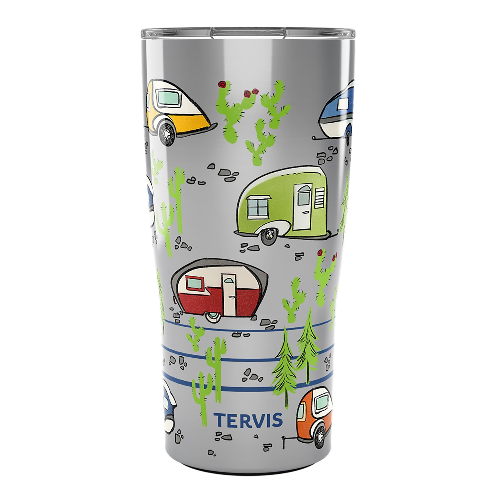 Traveler Camping Triple Walled Insulated Tumbler Travel Cup Keeps Drinks Cold...