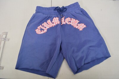 NEW Eiram Lebam x Stack or Starve Mabel Marie Blue Pink Sweatshirt & Shorts M
