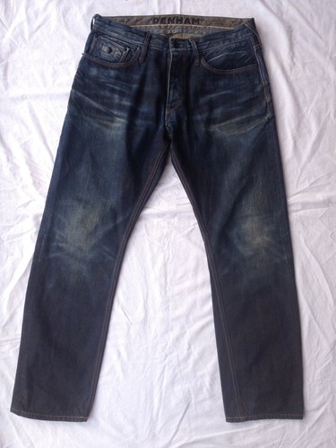 DENHAM MEN'S JEANS CUTTER SLIM FIT SIZE 