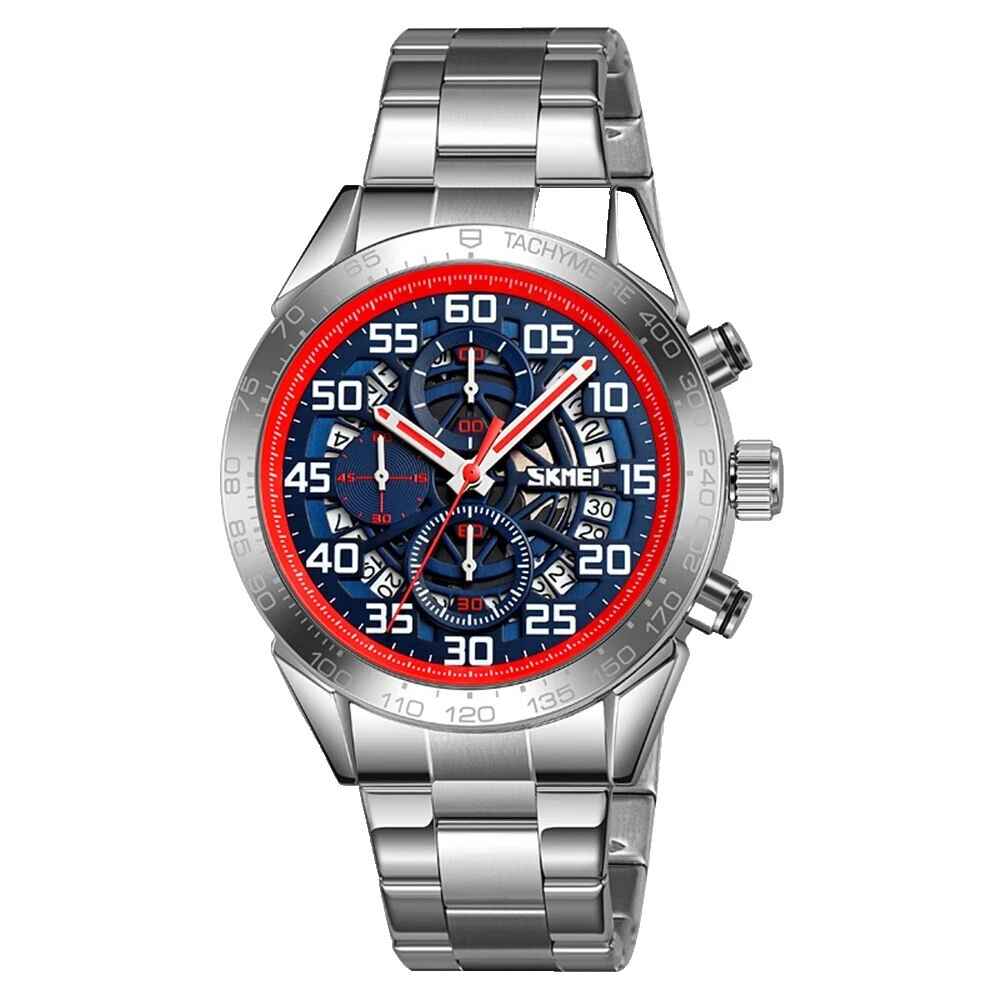SKMEI Stainless Steel Case Sport Wristwatches