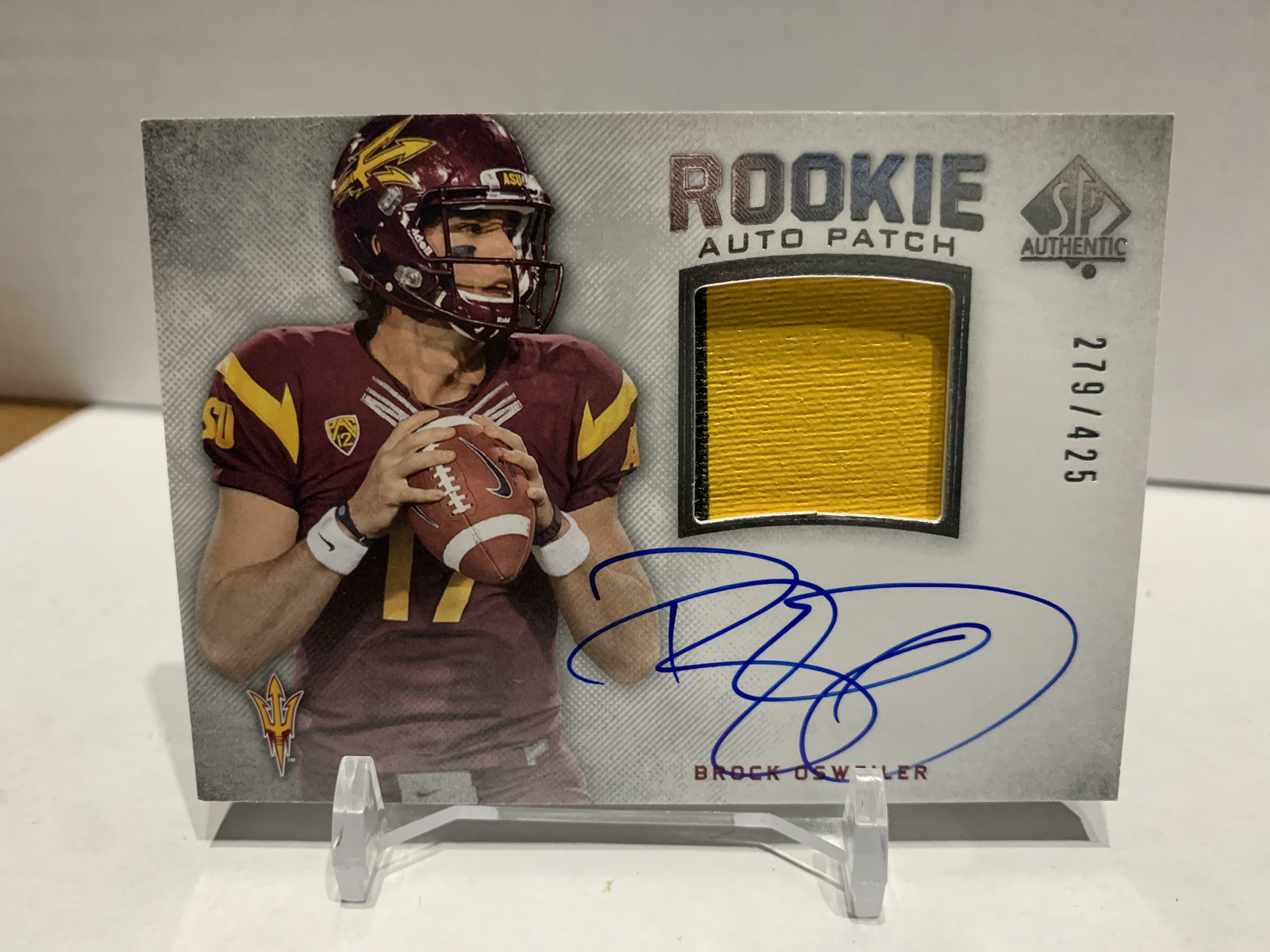 Brock Osweiler SP Authentic #278 Autograph Patch