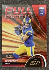 Cooper Kupp 2022 Panini Elite Football FULL THROTTLE  #FT12 Red /99  LA Rams