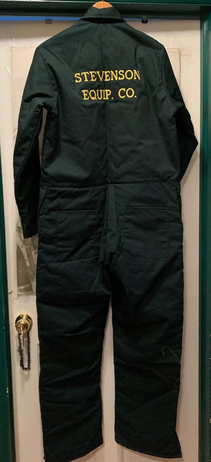 Vintage 60s Protexall John Deere Tractor Stevenson Equip. Co Worker