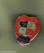 #D9.  MACKAY   BOWLING  CLUB LAPEL   BADGE,  REPLACED CLIP, TRADE  THEME