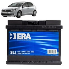 Batteria 60Ah per Volkswagen Golf 6 VI 1.6 2.0 TDI gasolio 2008-2014