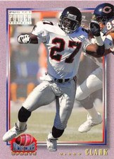 VINNIE CLARK 1993 PRO SET POWER UPDATE MOVES #11 FALCONS UER  (BOX 43) ID:14019