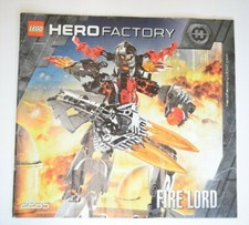 LEGO 2235 Hero Factory Fire Lord manuel d'instruction SEULEMENT