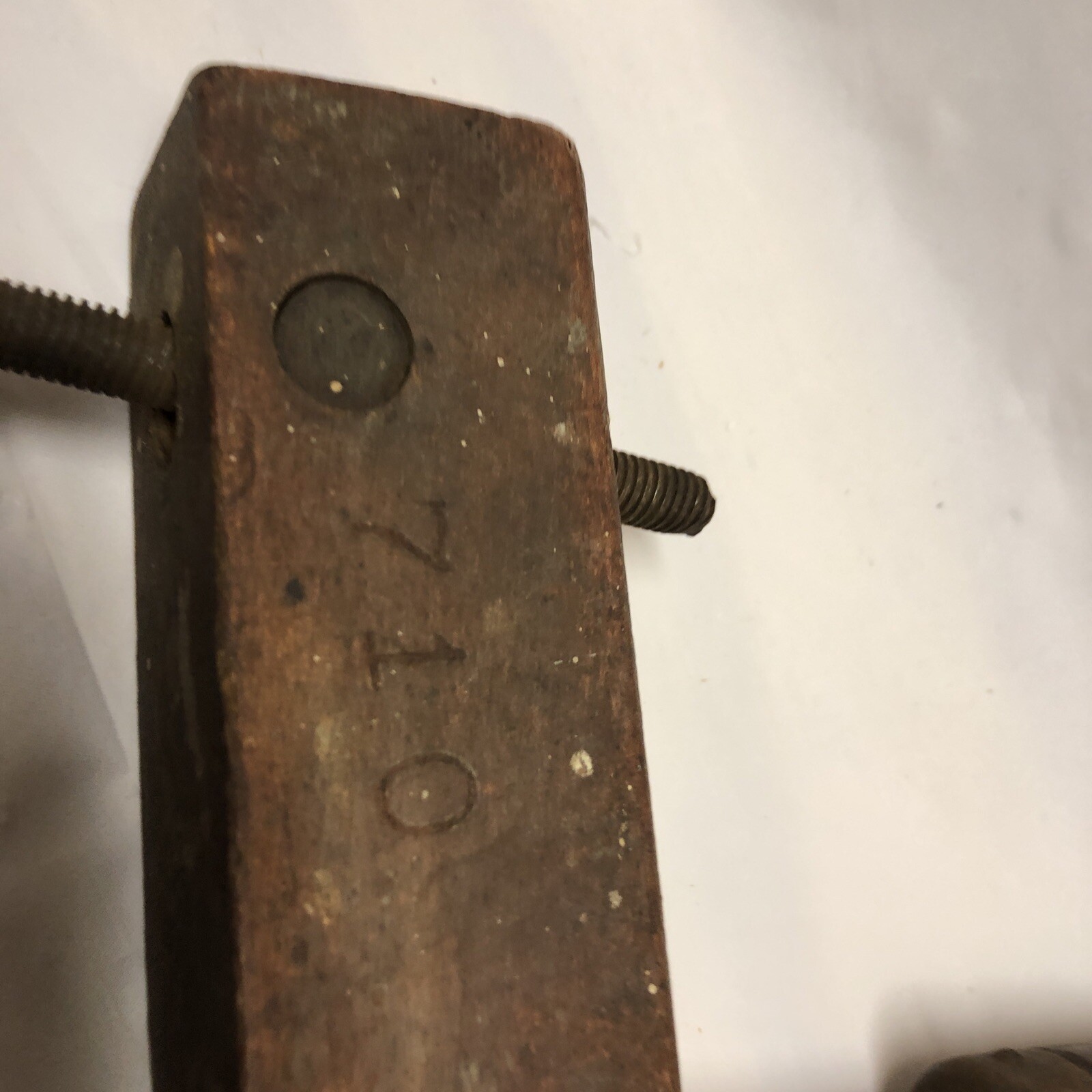 Vintage Hargrave 710 Cincinnati Tool Company 10" Adjustable Handscrew