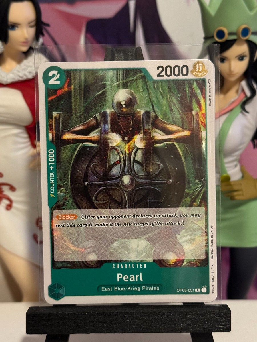 専用　op03 4カートン One Piece CG 4 Pearl OP03-031 Pillars of Strength Common! | eBay