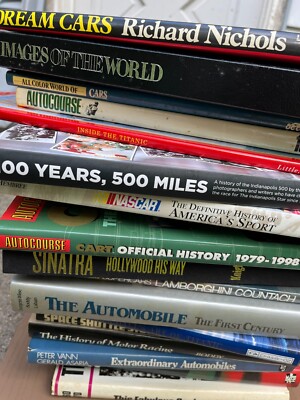 BUILD A LIBRARY: Garden, Cars, Racing, Sinatra, Cooking, History, CHOOSE TITLE
