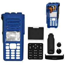 Blue Replacement housing case for XPR7550e DGP8550e XPR7580e with Speaker Knob